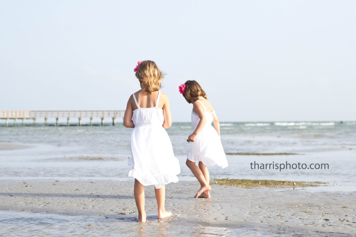 Sisters at the Beach {Child/Family Photography~Rockport, Texas area}