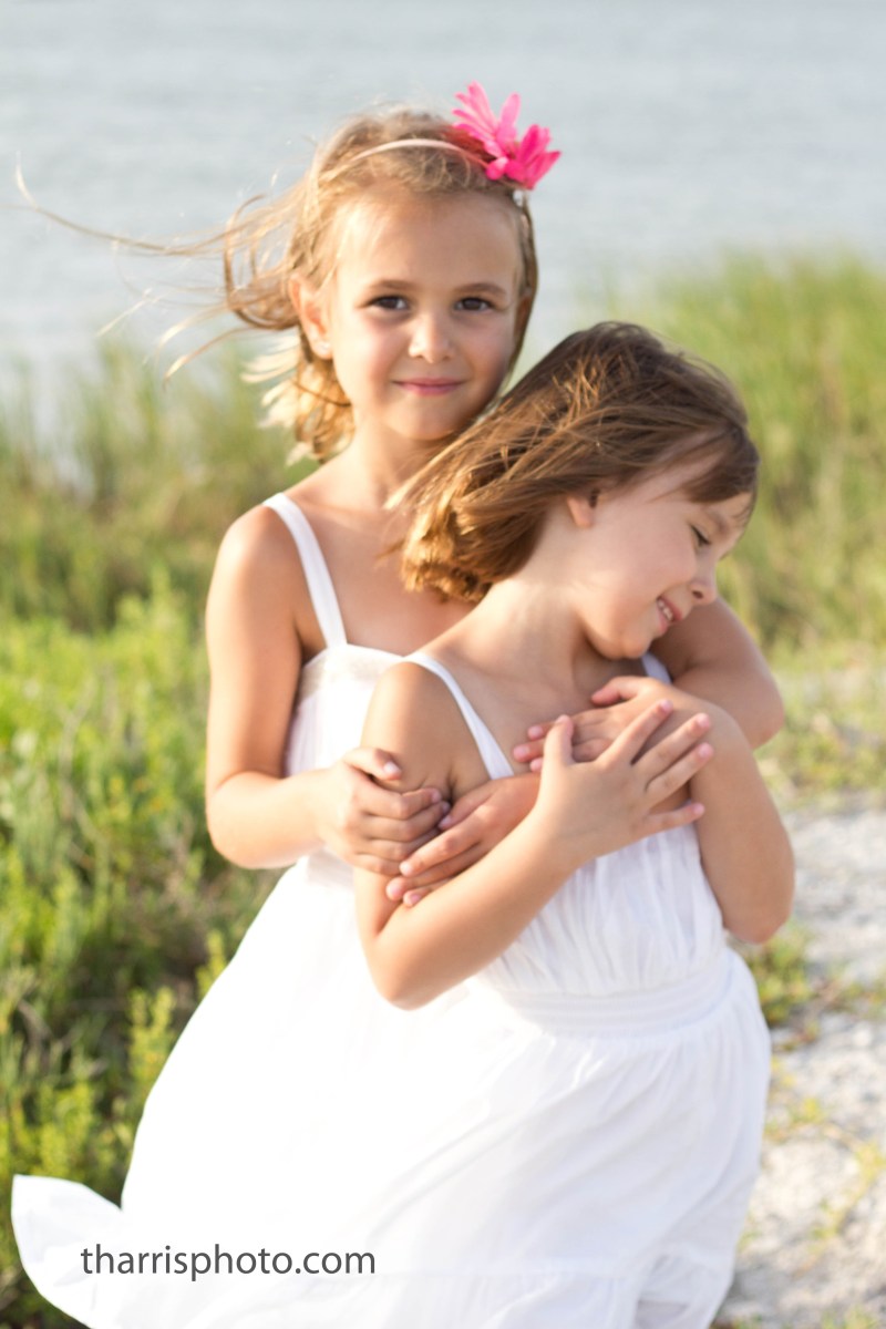 Sisters at the Beach {Child/Family Photography~Rockport, Texas area}
